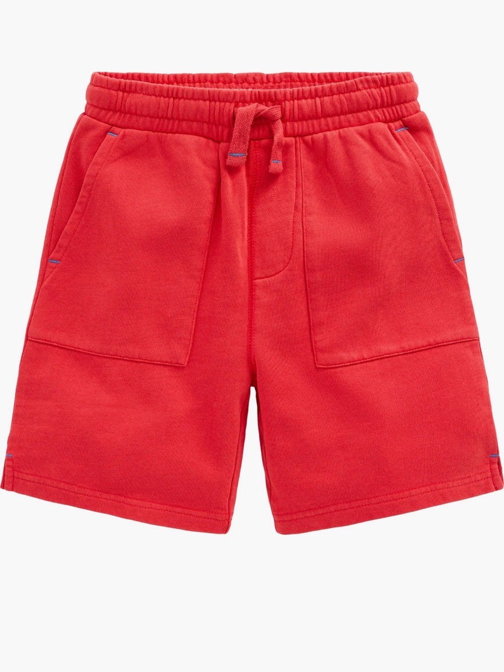 Boden Mini Kids’ Cotten Sweat Shorts Red Size 7-8 Years Elastic/Drawstring Waist